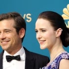 Rachel Brosnahan and partner Jason Ralph
