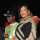A$AP Rocky and Rihanna attend Mercer Prince Collab at 42 D'or on September 24, 2022 in New York City. 