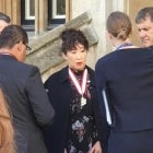 Sandra Oh Queen Elizabeth Funeral CROPPED