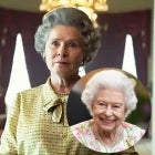 Imelda Staunton and Queen Elizabeth