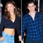 Zendaya and Tom Holland