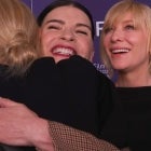 Julianna Margulies Surprises Cate Blanchett Mid-Interview at 'Tár' Premiere (Exclusive)