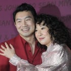 Simu Liu and Sandra Oh at Unforgettable Gala 2021