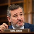 Sen. Ted Cruz, R-Texas, speaks during the Senate Rules and Administration Committee business meeting to reform the Electoral Count Act and to amend the Presidential Transition Act of 1963