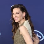 Hilary Swank attends the 2022 ABC Disney Upfront at Basketball City - Pier 36 - South Street on May 17, 2022 in New York City