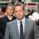 Matthew Perry leaves the "Good Morning America" taping at the ABC Times Square Studios on March 30, 2017