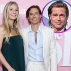 Gwyneth Paltrow, Brad Falchuk and Brad Pitt