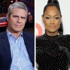Andy Cohen and Garcelle Beauvais