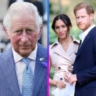 King Charles, Meghan Markle and Prince Harry
