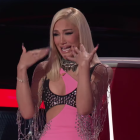 gwen stefani cries on the voice 