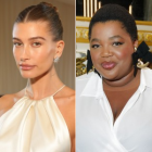 Hailey Bieber and Gabriella Karefa-Johnson