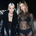 Kim Kardashian and Hailey Bieber