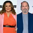 Melissa McCarthy and Scott Patterson