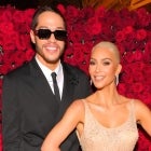 Pete Davidson and Kim Kardashian