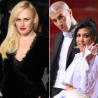 Rebel Wilson, Kourtney Kardashian and Travis Barker