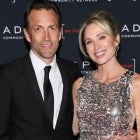 Andrew Shue and Amy Robach