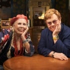 Joni Mitchell and Elton John 