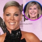 Pink and Olivia Newton-John