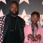 Dwyane Wade and Zaya Wade