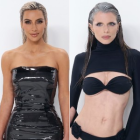 Kim Kardashian and Julia Fox