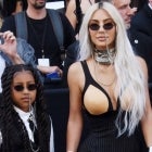 North and Kim Kardashian