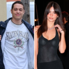 Pete Davidson and Emily Ratajkowski