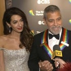 George and Amal Clooney on Their Kids' 'Filthy' Jokes! (Exclusive)