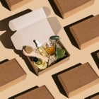 Subscription boxes in a row