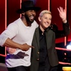 Ellen DeGeneres and Stephen tWitch Boss