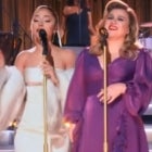Ariana Grande and Kelly Clarkson