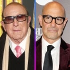 Stanley Tucci and Clive Davis
