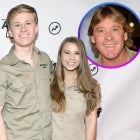 Steve Irwin, Bindi Irwin and Robert Irwin