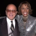 Clive Davis and Whitney Houston 