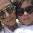Kourtney Kardashian and Mason Disick 