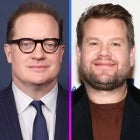 James Corden and Brendan Fraser