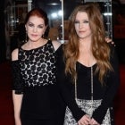 Priscilla Presley and Lisa Marie Presley