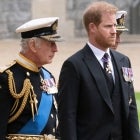 King Charles III and Prince Harry
