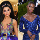 Dua Lipa, Michaela Coel, Roger Federer