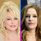 Dolly Parton and Lisa Marie Presley 