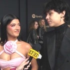 Charli D'Amelio and Landon Barker's First Joint Interview! Date Nights, MGK and Supporting Each Other 