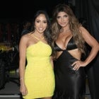 Melissa Gorga and Teresa Giudice pose together at the 2022 MTV TV & Movie Awards