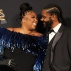 Lizzo and Myke Wright attend the Pre-GRAMMY Gala