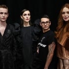 Dakota Lohan, Ali Lohan, Christian Siriano and Lindsay Lohan