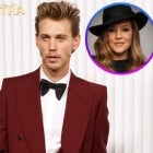 Austin Butler and Lisa Marie Presley 