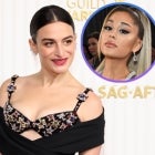 Jenny Slate and Ariana Grande