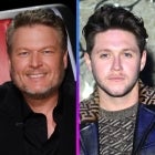 Niall Horan and Blake Shelton