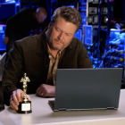 blake shelton the voice parodies the office