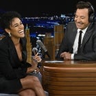 Ariana DeBose and Jimmy Fallon