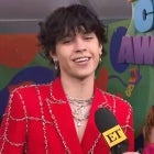 Landon Barker on Supporting GF Charli D'Amelio at Kids' Choice Awards