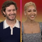 Meagan Good and Adam Brody React to Fighting Helen Mirren and Lucy Liu in 'Shazam 2' (Exclusive)   